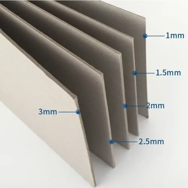 1,5 mm siva plošča dve stranski sivi togost hrbta za naslovnico knjige trde veze 8.5 '' x 11 '' '
